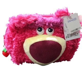 HK Disneyland กระเป๋าดินสอ กระเป๋าเครื่องสำอางค์ Lotso ของแท้จากฮ่องกงดิสนีย์แลนด์ พร้อมส่งค่ะ