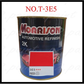 สีพ่นรถยนต์ 2K  TOYOTA  NO.T-3E5  มอริสัน Morrison 2K