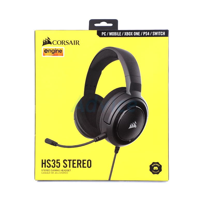 HEADSET (2.1) CORSAIR HS35 (Black)