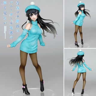 Figure ฟิกเกอร์ Model โมเดล จากการ์ตูนเรื่อง Rascal Does Not Dream of Bunny Girl Senpai Mai Sakurajima ซากุราจิมะ ไม