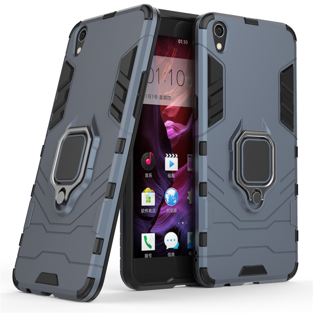 กันกระแทกแหวนยึดกระเป๋าบัตรเคสโทรศัพท์สําหรับOPPO R9 X9009 R9S Plus R17 Pro