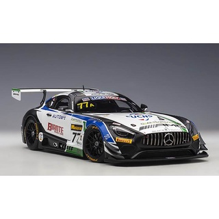 AUTOart 1/18 : 81930  MERCEDES-AMG GT3 TEAM CRAFT BAMBOO BLACK FALCON BATHURST 12 HOUR 2019 M.ENGEL/L.STOLZ/G.PAFFETT #7