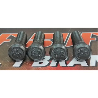 สกรูล้อแม็กซ์ตัวยาวพิเศษ ISUZU ELF220 14*1.5 BUFO Rear wheel bolt and nut set (4ตัว/ชุด)