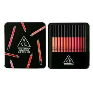 ส่งฟรี EMS!!! 3CE Drawing Lip Pen Kit