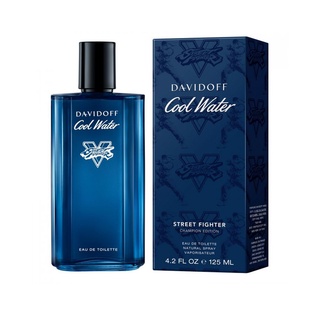 Davidoff Cool Water Street Fighter Champion Edition Davidoff 2021 For Men  125 ml กล่องซีล