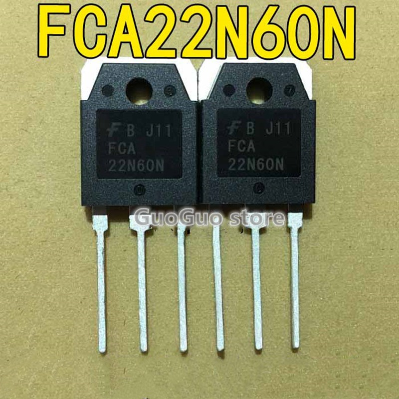 สวิตช์บ้าน 22N60N TO-247 5 ชิ้น FCA22N60N TO247 22A/600V MOSFET pxb8