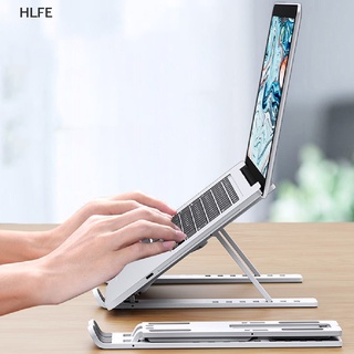 HL Adjustable Laptop Stand Notebook Stand Table Cooling Pad Foldable Laptop Holder FE