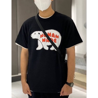 เสื้อผ้าผชHuman Made ×Kaws T shirtsS-5XL