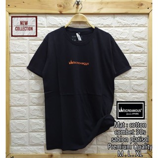 T-Shirtเสื้อยืด พิมพ์ลาย SCREAMOUS DISTRO SCREAMOUS สําหรับผู้ชาย S-5XL