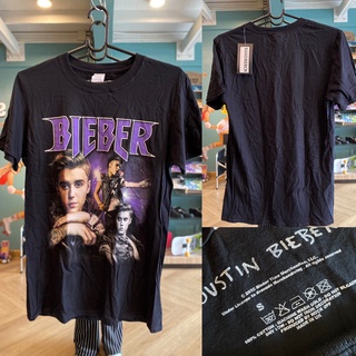 เสื้อวง justin bieber ของแท้100%