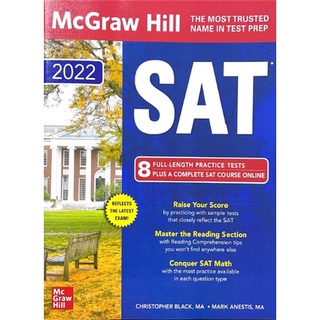 [ศูนย์หนังสือจุฬาฯ ] 9781264266524 MCGRAW-HILL EDUCATION SAT 2022