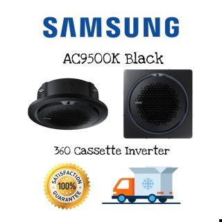 New!! 2022🔥 Samsung แอร์สี่ทิศทางสีดำ AC9500K Inverter  AC071TN4PKC​  AC100TN4PKC AC120TN4PKC AC140TN4PKC