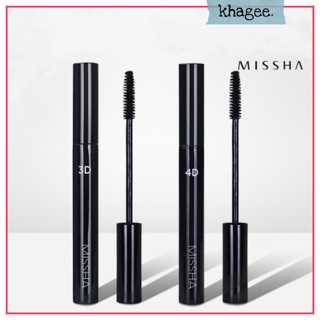 แท้/พร้อมส่ง🔥รุ่นใหม่ตรงปก❗️Missha 3D / 4D the style Mascara มาสคาร่า เกาหลี กันน้ำ ติดทน ไม่แพนด้า มาสคาร่าขนตายาว