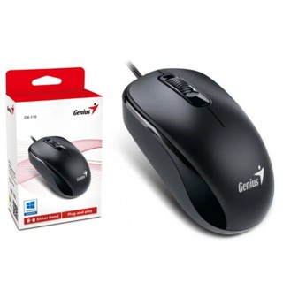 Genius Optical Mouse PS/2 รุ่น DX-110 (Black)  #841