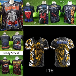 【พร้อมส่ง】เสื้อยืด ลาย Interlok Muay Thai Sublimation