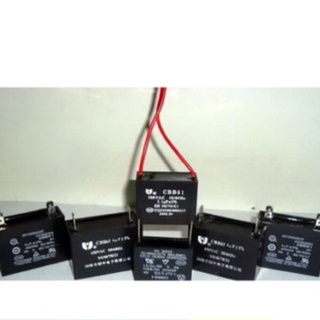 คาปาซิเตอร์พัดลม 2UF 2.5UF 3UF 3.5UF  5UF 6UF 8UF คาปาcapacitor ตัวเก็บประจุ พัดลม คาปาเครี่องใช้ไฟฟ้า ของเล่น ไมโคร