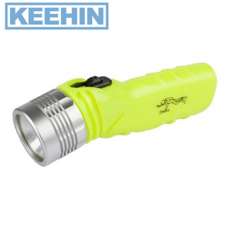 ไฟฉายดำน้ำกันน้ำ 3w 175 l x43 dia mm 4xaa Waterproof Diving Flashlight 3w 175 l x43 dia mm 4xaa