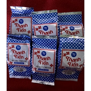 ครีมเปรี้ยว ครีมซองฟ้า ครีมไข่มุกทาหน้าขาว 3 g. X 12 ตลับ Pearl Cream(ยกโหล)