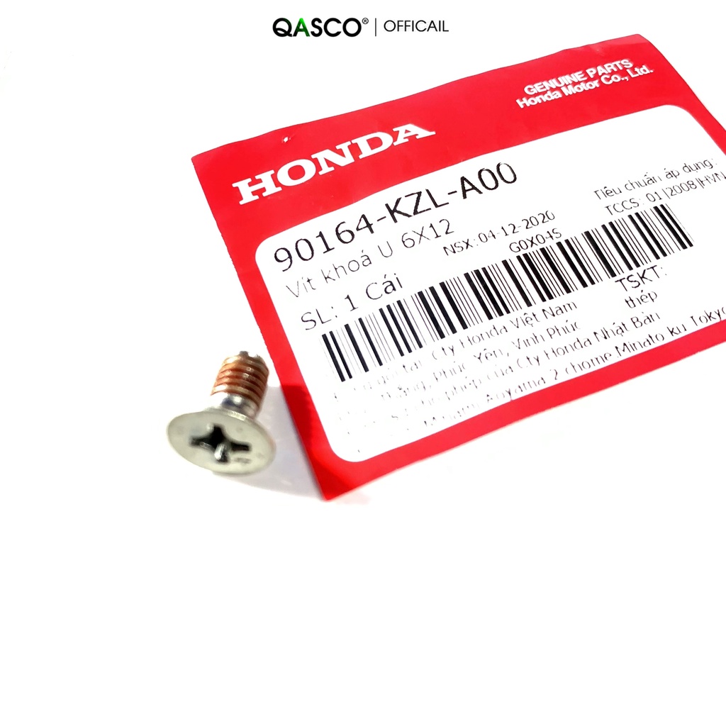 สกรูล็อค U HONDA 6X12 Winner/ Dream / Air Blade / Future (RS150 V1 V2 V3) QA _( 1073)