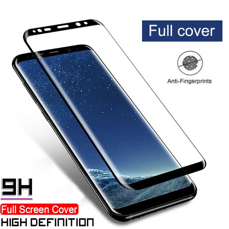 ฟิล์มกระจกแบบเต็มจอกันรอยหน้าจอสําหรับ Samsung Galaxy S30 Note 20 Ultra 10 S6 S7 Edge S8 S9 S10 A6 A8 Plus 2018 A9 S10E Full Cover Tempered Glass Screen Protector Film