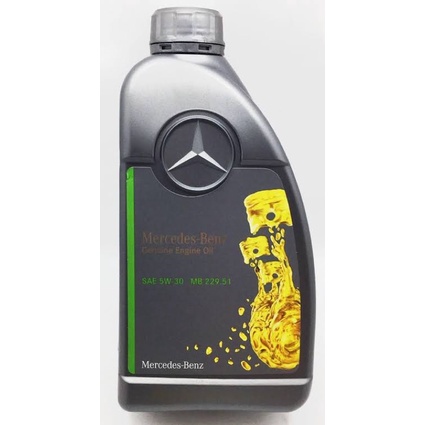 น้ำมันเครื่อง Mercedes-Benz 1ลิตร SAE 5W-30 229.51