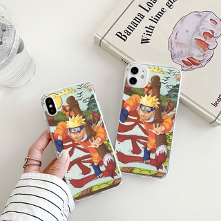 Uzumaki Naruto เคสไอโฟน 11 pro 8 พลัส Anime phone case iPhone 7 8 plus se 2020 12 13 14 promax Xr Xs X max เคส นิ่ม