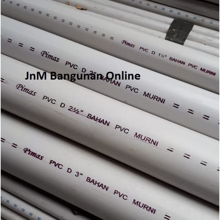 PIMAS D 4" WHITE PIPE CARGO - PIPE ยืดหยุ่นได้ PVC บริสุทธิ์