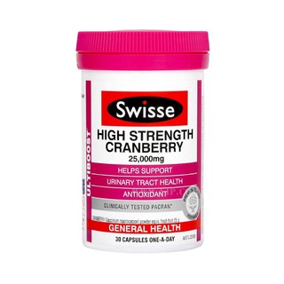 Swisse Ultiboost High Strength Cranberry 25000mg 30cap