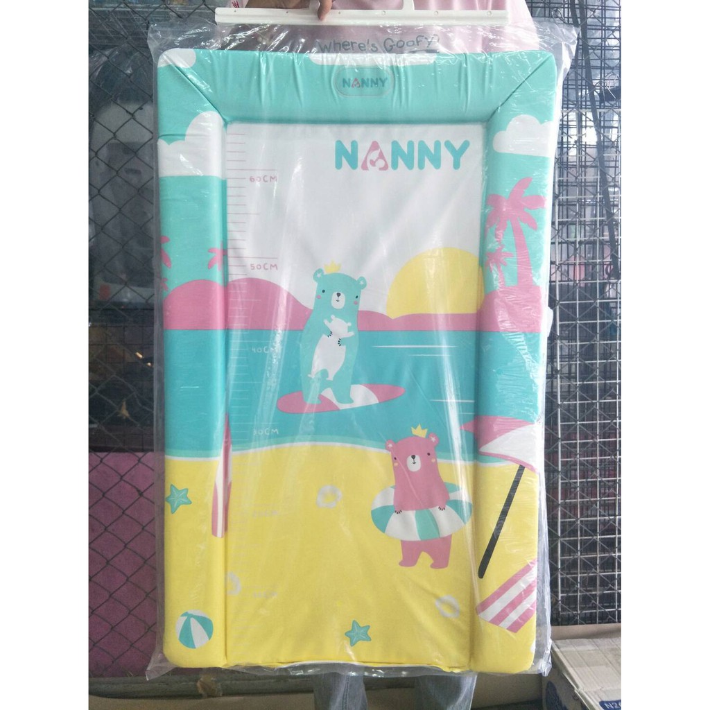 เบาะรองเปลี่ยนผ้าอ้อม เบาะรองกันเปื้อน Nanny รุ่น Soft แนนนี่เบาะเปลี่ยนผ้าอ้อม ราคา ถูกที่สุด ดีลบีเคเค แกลเลอรีภาพที่ 2
