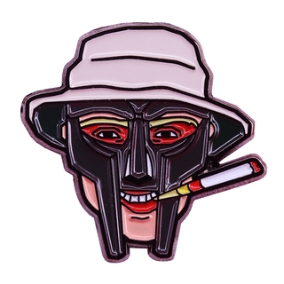 Mf DOOM Hunter เข็มกลัด รูปการ์ตูนอนิเมะ เครื่องประดับ