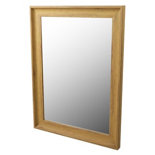 กระจกเงาตกแต่ง MOYA PS-HP40 60x80 ซม. ลายไม้ MIRROR MOYA PS-HP40 60X80CM PAINTED WOOD