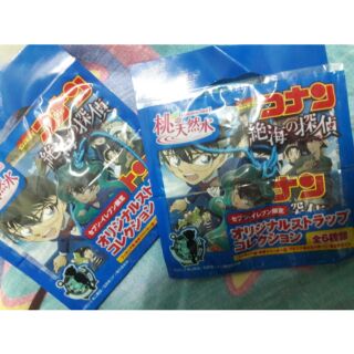 Japan โคนัน ของแท้ ญี่ปุ่น การ์ตูน มังงะ อนิเมะ Detective Conan Strap พวงกุญแจ ชินอิจิ กาชาปอง Manga Anime