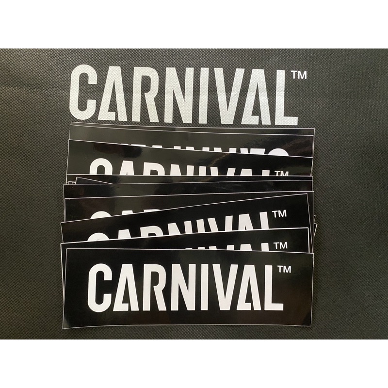 CARNIVAL สติ๊กเกอร์Carnival ของแท้จากshop