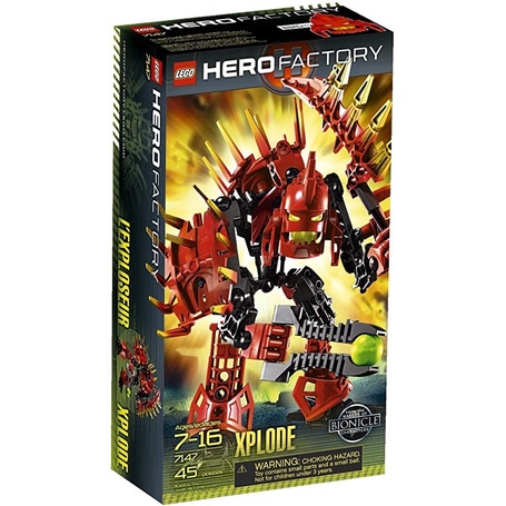 Lego Hero Factory 7147 Xplode ของแท้