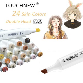 TouchNew ปากกามาร์คเกอร์ ตกแต่งงานศิลปะ 24สี