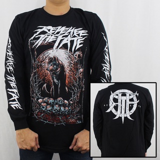 Revenge THE FATE เสื้อยืด แขนยาว ลาย REVENGE THE FATE Music สําหรับผู้ชาย - LONGSLEEVE MUSIK 02 - RTF Music - ACDC - AVENGED SEVEN Fold - BRING Me THE HORIZON - BLACK SABATH - ทุกขนาด