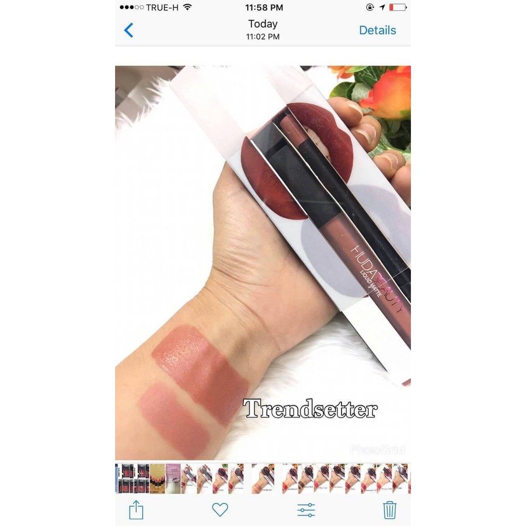 ลิป Huda 2 in 1