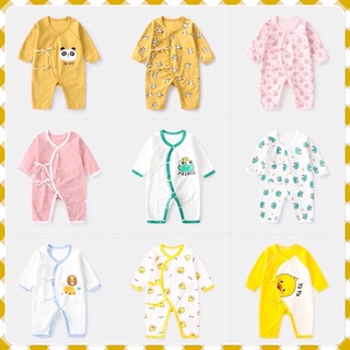 พร้อมส่ง ชุดเด็กแรกเกิด ชุดเด็กอ่อนผูกหน้า