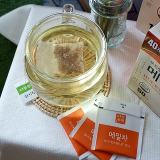 [50/100T] ชาบัควีท ชาเมล็ดโซบะ ดานองวอน Danongwon Buckwheat Tea ชากลิ่นหอมรสละมุน ไม่มีคาเฟอีน ไม่มีน้ำตาล
