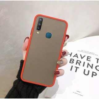 [ส่งจากไทย] Case Huawei Y6P 2020 เคสกันกระแทก ปุ่มสีผิวด้าน เคสโทรศัพท์ ขอบนิ่มหลังแข็ง เคส