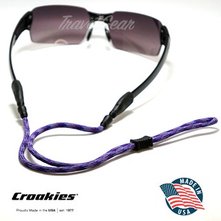 สายคล้องแว่น Croakies รุ่น Terra Combo XXL / Tite End Purple Multi