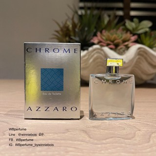 น้ำหอมแท้100% Azzaro Chrome EDT 7ml