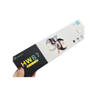 โปรโมชั่น : ใหม่ นาฬิกา smart watch รุ่น hw67 plus ของแท้ % ประกัน 3 เดือนเต็ม 