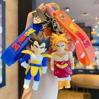 พวงกุญแจซิลิโคน จี้ตุ๊กตาดราก้อนบอล Son Goku Gohan น่ารัก สร้างสรรค์ สําหรับห้อยกระเป๋า