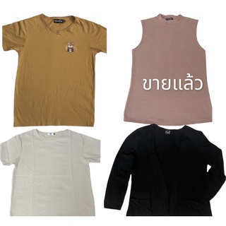 🧡 (มือสอง) เสื้อยืด เสื้อคลุม  ส่งต่อ งานโละตู้ของแม่ค้าเองจ้า 🧡