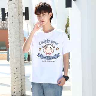 BK-413-SHORT 7สี // เสื้อยืดแฟชั่น เสื้อยืดสกรีนลาย เสื้อยืดคอกลม รุ่นใหม่