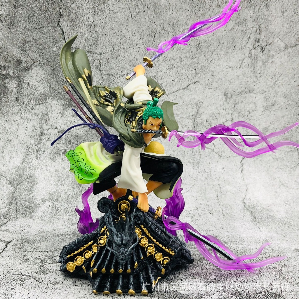 รูปปั้น Roronoa Zoro art wano - ชิ้นเดียว