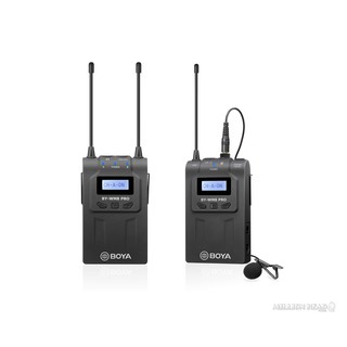 BOYA BY-WM8 Pro-K1 UHF Dual-Channel Wireless Lavalier System Stereo Mono Mode