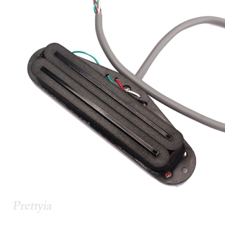 ( Prettyia ) Hot Rail Humbucker Pickup สีดําสําหรับกีต้าร์ไฟฟ้า