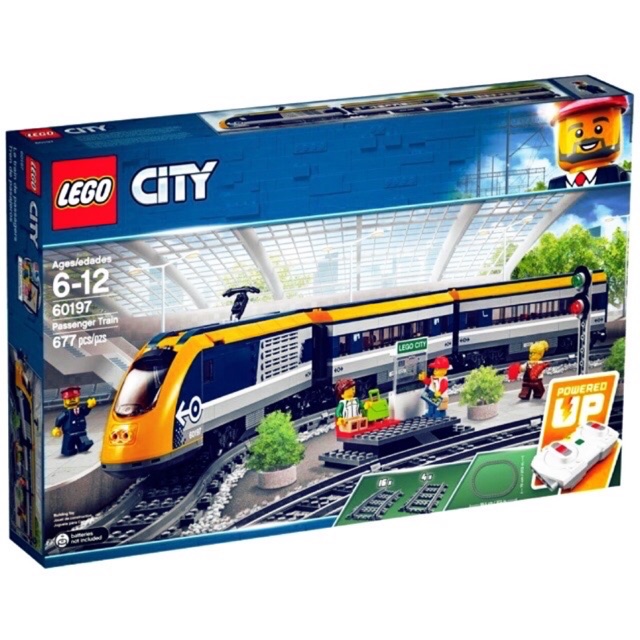 LEGO City 60197  Passenger tain กล่องมีรอยจากการขนส่ง